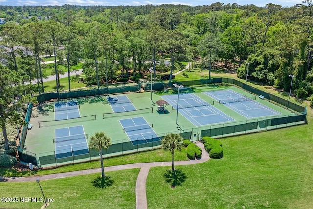36 Preserve Island Cir, Ponte Vedra Beach, FL 32082 - drone / aerial view with a forest view