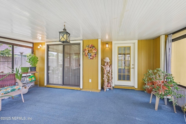 exterior space with fence