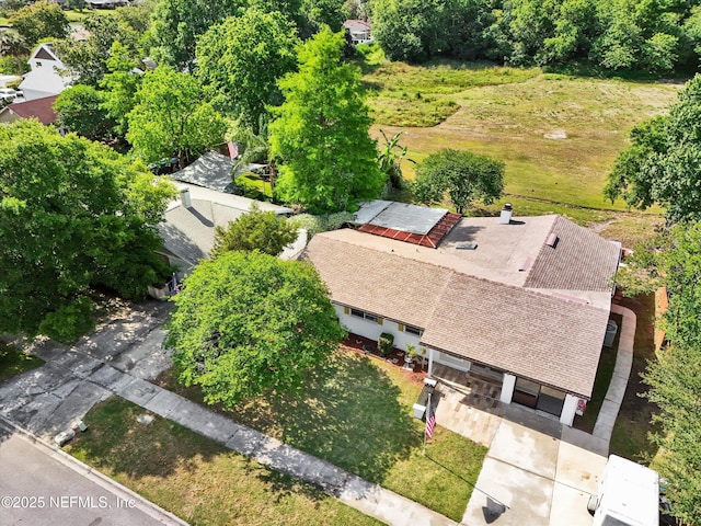 drone / aerial view