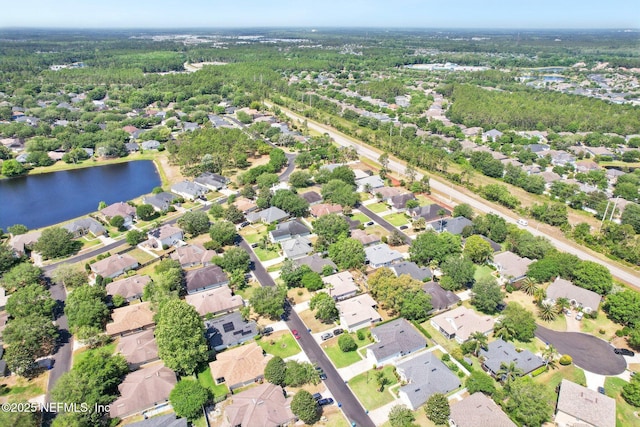 716 Hazelmoor Ln, Ponte Vedra, FL 32081 - aerial view featuring a water view and a residential view