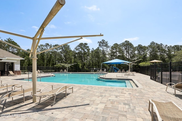 716 Hazelmoor Ln, Ponte Vedra, FL 32081 - community pool featuring fence and a patio area