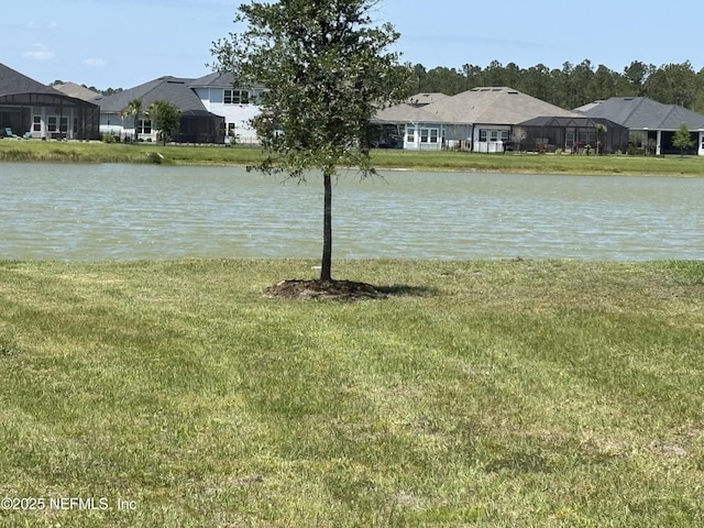 water view with a residential view