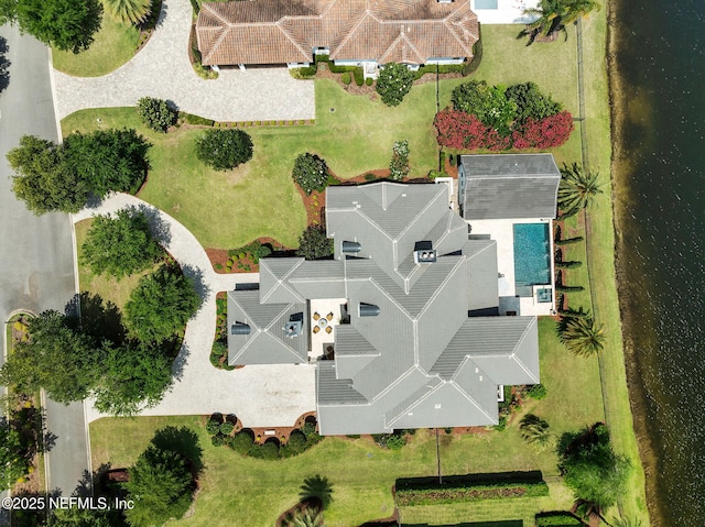 drone / aerial view