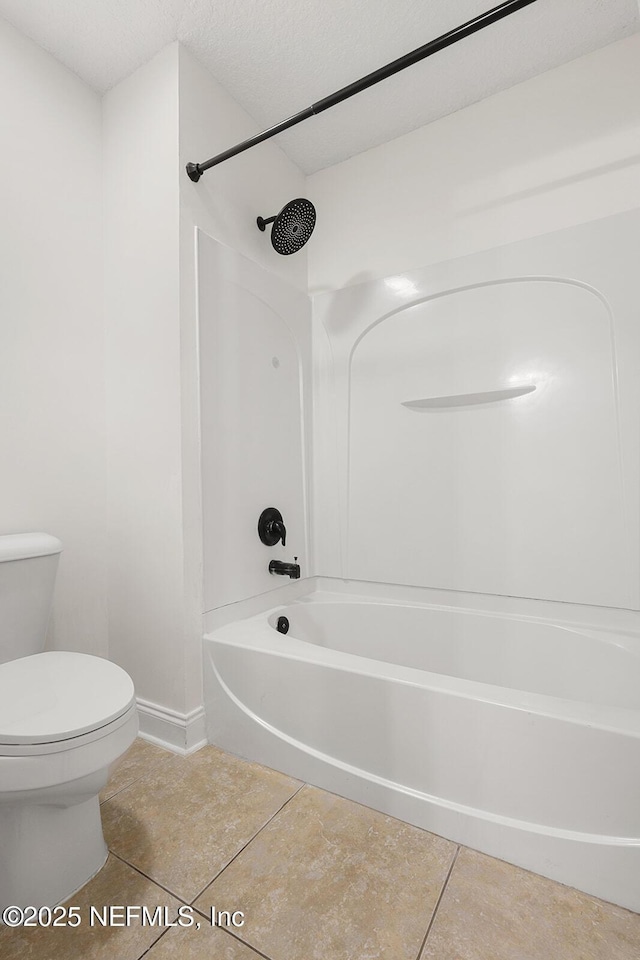 206 Woodland Greens Dr, Ponte Vedra, FL 32081 - full bathroom with shower / washtub combination, tile patterned flooring, baseboards, and toilet