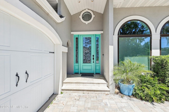 1833 N Lakeshore Dr, Fleming Island, FL 32003 - property entrance featuring stucco siding