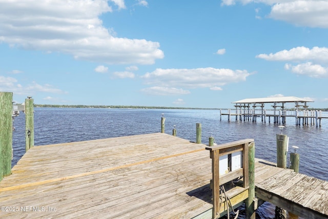 1833 N Lakeshore Dr, Fleming Island, FL 32003 - view of dock featuring a water view