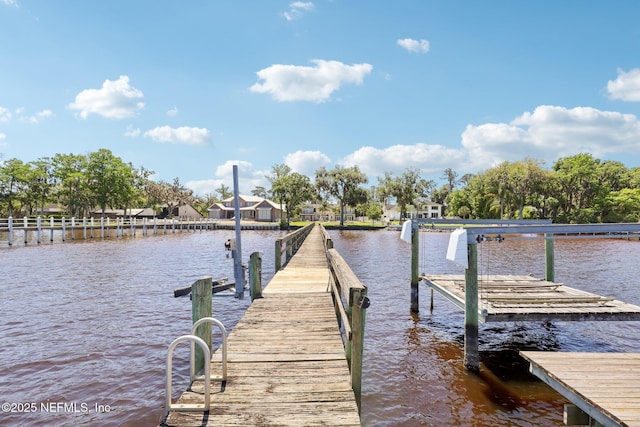 1833 N Lakeshore Dr, Fleming Island, FL 32003 - dock area with a water view