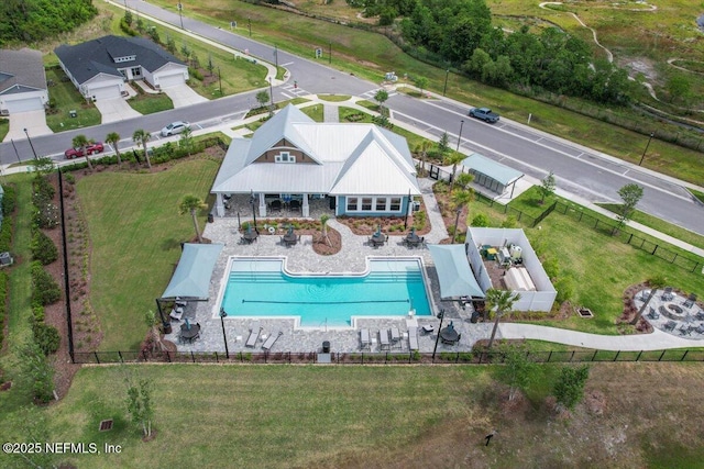 aerial view