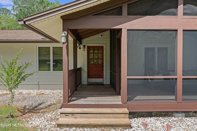 view of entrance to property