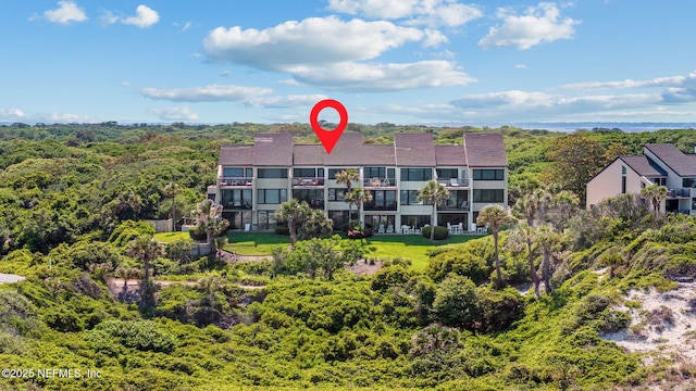 1029 Captains Court Dr Unit 1029, Fernandina Beach, FL 32034 - drone / aerial view of a forest