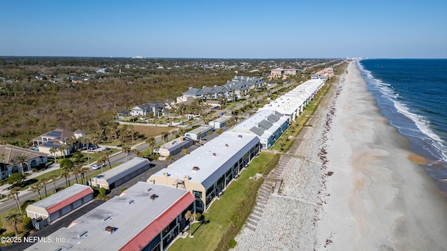 661 Ponte Vedra Blvd Unit 661B, Ponte Vedra Beach, FL 32082 - drone / aerial view featuring a water view and a view of the beach