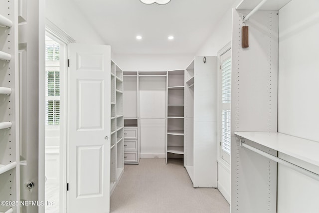6230 Highlands Ct, Ponte Vedra Beach, FL 32082 - walk in closet featuring light carpet