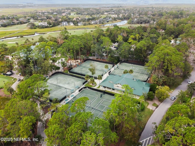 6230 Highlands Ct, Ponte Vedra Beach, FL 32082 - aerial perspective of suburban area with a golf course