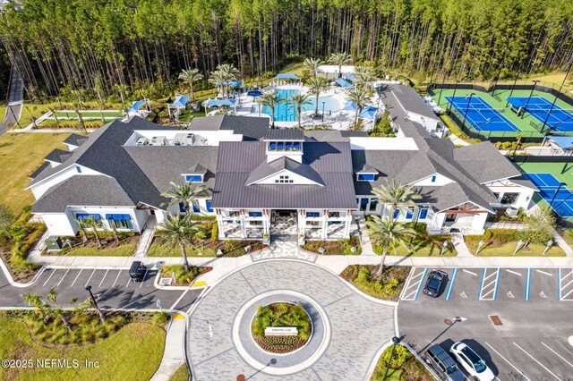 aerial view