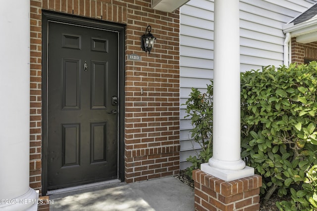 11213 Harbour Vista Cir, Saint Augustine, FL 32080 - view of exterior entry with brick siding
