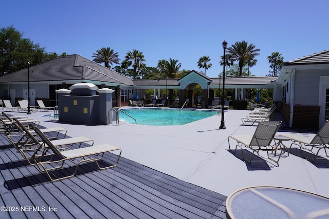 11213 Harbour Vista Cir, Saint Augustine, FL 32080 - community pool featuring a patio area