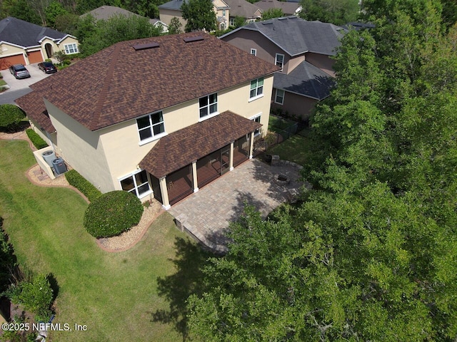 aerial view