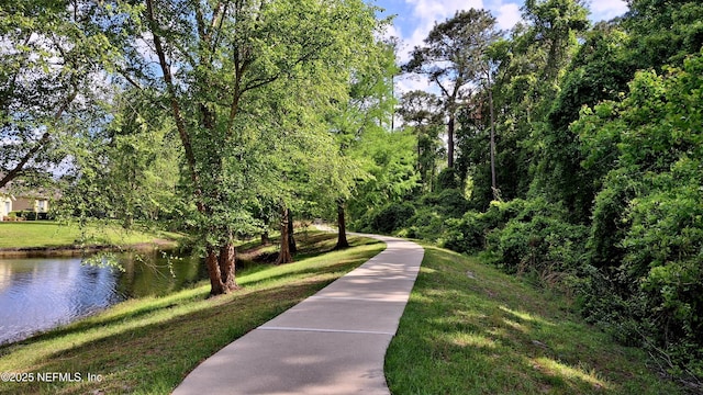 9831 Del Webb Pkwy Unit 1302, Jacksonville, FL 32256 - view of community featuring a water view and a yard