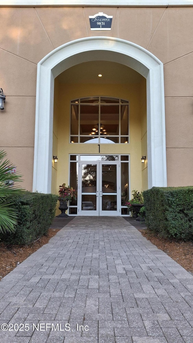 9831 Del Webb Pkwy Unit 1302, Jacksonville, FL 32256 - property entrance featuring french doors