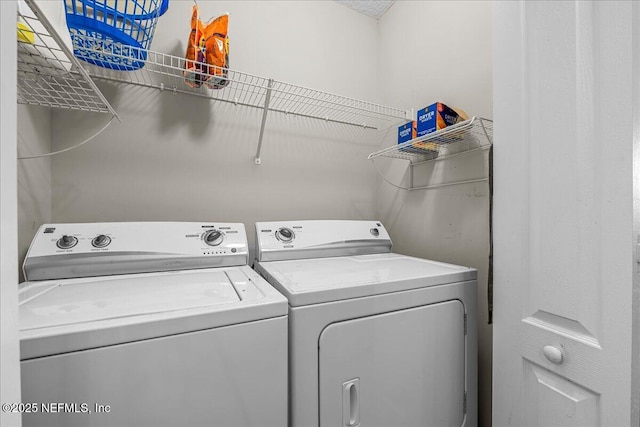 425 Oasis Ln, Orange Park, FL 32073 - washroom with washing machine and clothes dryer