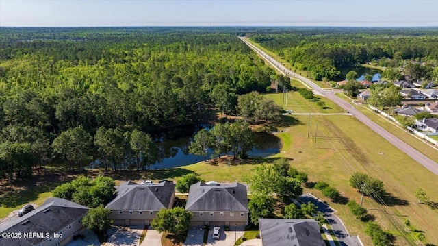 425 Oasis Ln, Orange Park, FL 32073 - aerial view featuring a wooded view