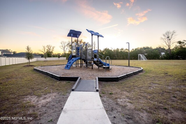 1209 Hammock Dunes Dr, Jacksonville, FL 32221 - community playground featuring fence