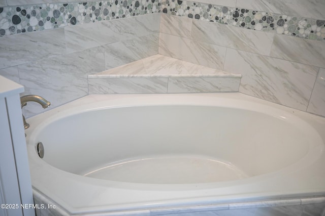 full bathroom with a bathtub