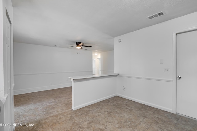 11453 Cypress Bend Ct, Jacksonville, FL 32223 - spare room featuring visible vents and ceiling fan