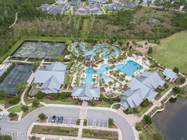 aerial view