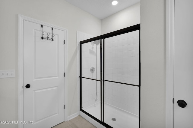 143 Bayard Pl, Jacksonville, FL 32259 - bathroom with tiled shower and tile patterned flooring