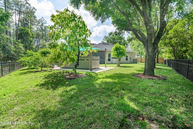 322 Cooper Bay Ct, Saint Augustine, FL 32092 - view of yard with a fenced backyard and a patio