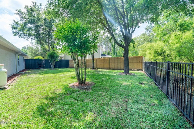322 Cooper Bay Ct, Saint Augustine, FL 32092 - view of yard featuring a fenced backyard