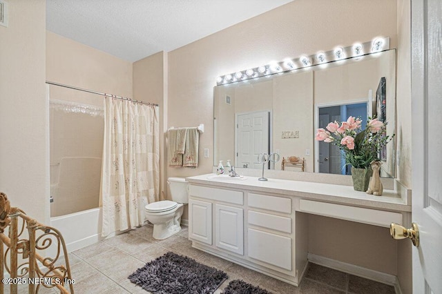 7801 Point Meadows Dr Unit 3209, Jacksonville, FL 32256 - full bath featuring tile patterned floors, shower / tub combo, toilet, and vanity