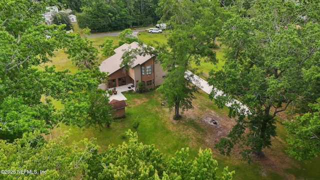 aerial view