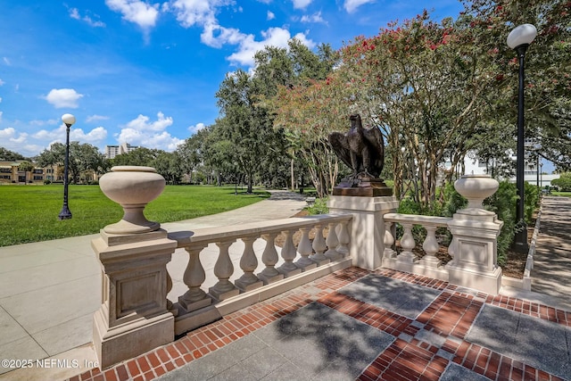 2234 Forbes St, Jacksonville, FL 32204 - view of patio / terrace featuring covered porch