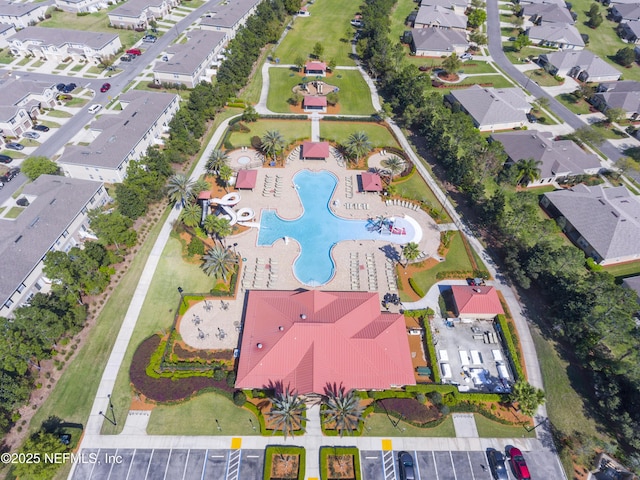 1605 Vineland Cir Unit B, Fleming Island, FL 32003 - birds eye view of property with a residential view