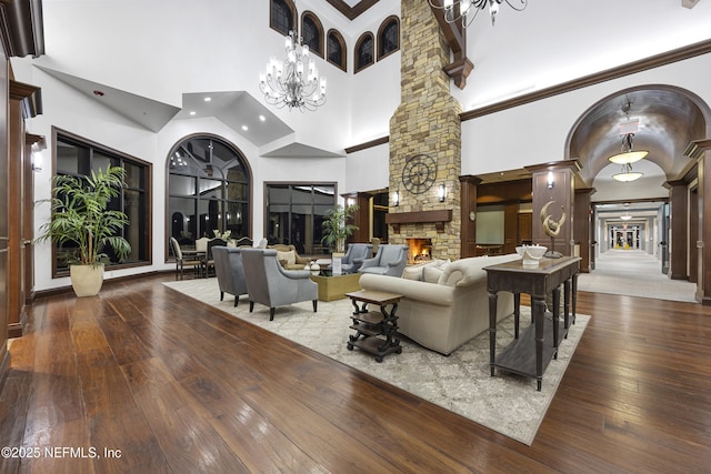 view of community lobby