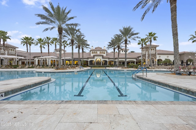 view of community pool
