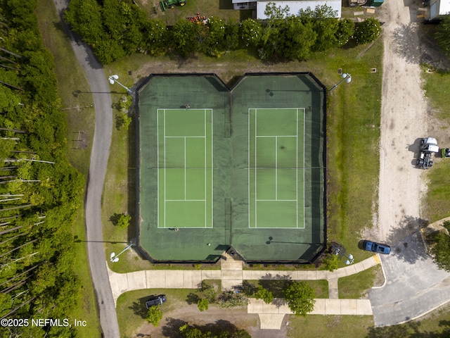 drone / aerial view