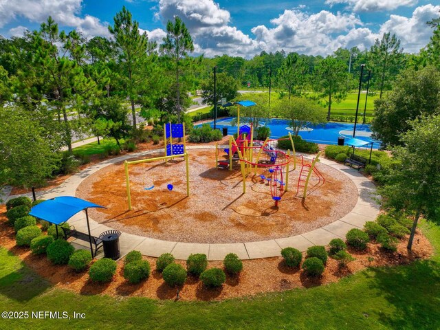 120 Corey Cay Ave, Saint Augustine, FL 32092 - view of swimming pool featuring view of scattered trees