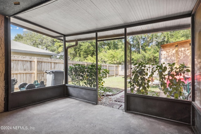 8634 Greatpine Ln W, Jacksonville, FL 32244 - view of unfurnished sunroom