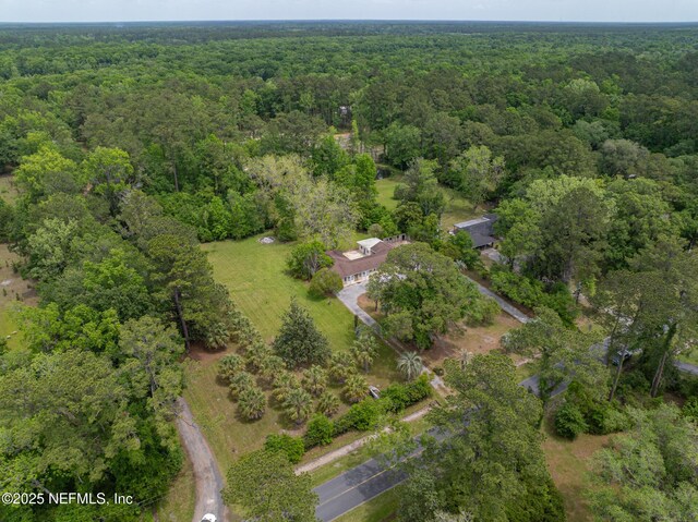 45121 Stratton Rd, Callahan, FL 32011 - birds eye view of property featuring a view of trees