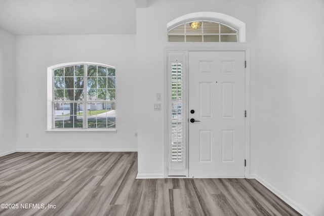 1829 Creekview Dr, Green Cove Springs, FL 32043 - entrance foyer with wood finished floors and baseboards