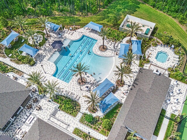 bird's eye view