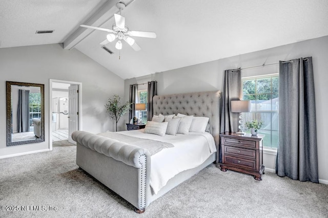 1104 Creekwood Way, Saint Johns, FL 32259 - carpeted bedroom with baseboards and ceiling fan