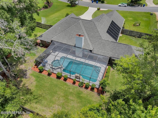 1104 Creekwood Way, Saint Johns, FL 32259 - view from above of property featuring a pool