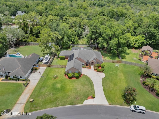 1104 Creekwood Way, Saint Johns, FL 32259 - drone / aerial view of a heavily wooded area