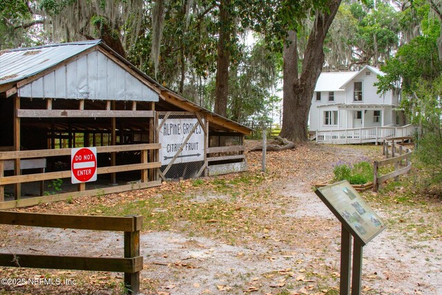 106 Villa Sovana Ct, Saint Johns, FL 32259 - view of yard featuring an outbuilding