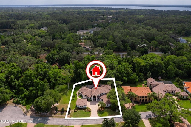 106 Villa Sovana Ct, Saint Johns, FL 32259 - bird's eye view featuring a view of trees
