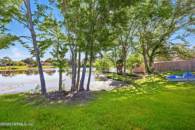 exterior space featuring fence